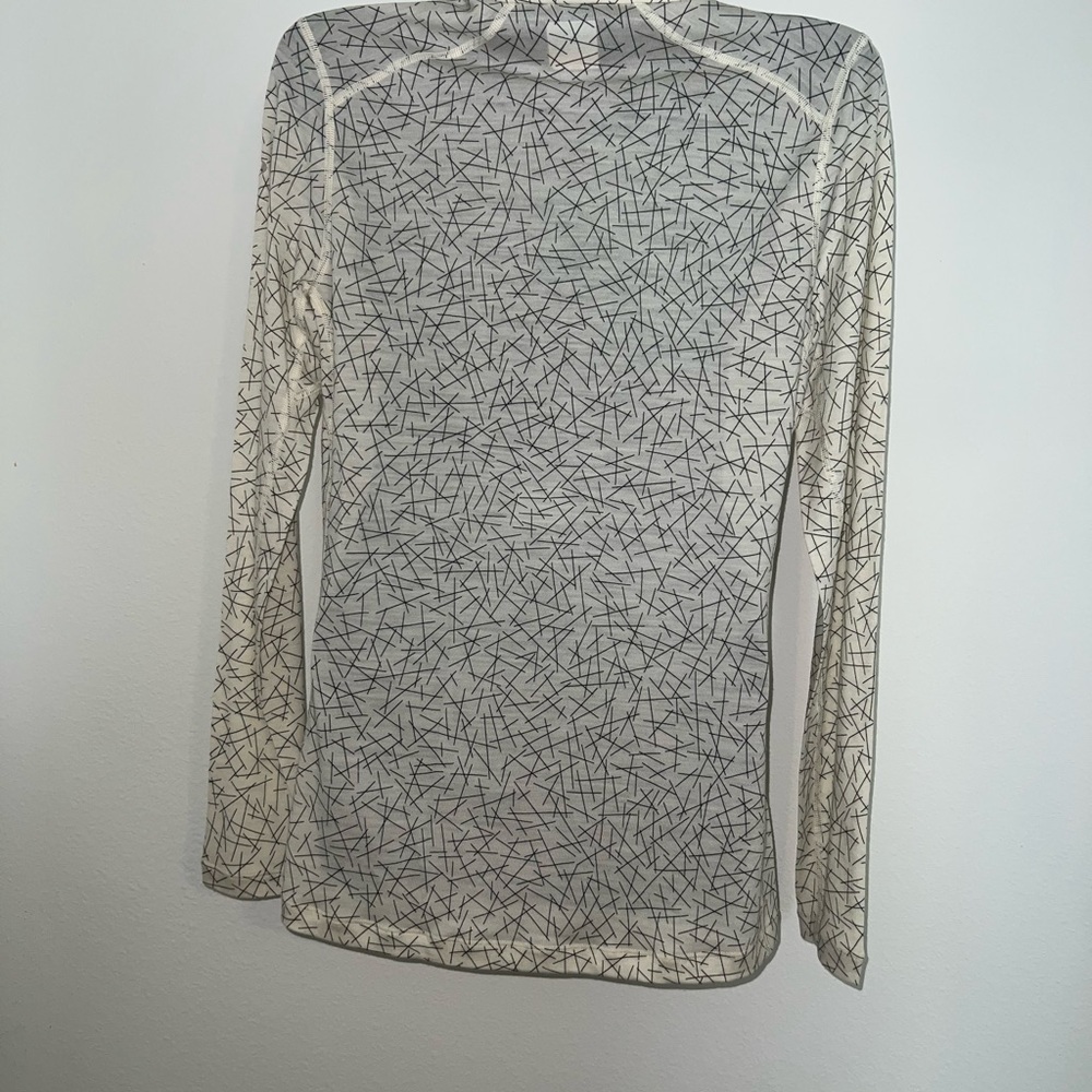 Icebreaker Merino 200 Oasis Women's Long Sleeve Half Zip Thermal Base Layer Shir - Picture 3 of 4